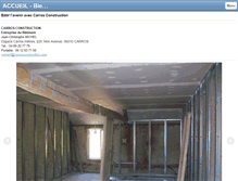 Tablet Screenshot of carrosconstruction.com